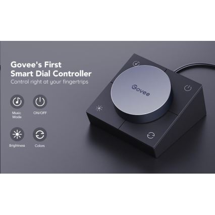 Govee - SET 2x Smart Gaming Wi-Fi LED RGBIC Panels + Smart Dual + Daljinski upravljalnik