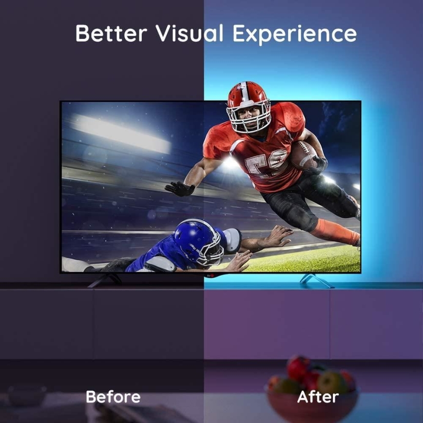 Govee - TV 46-60" SMART LED osvetlitev RGB + Daljinski upravljalnik