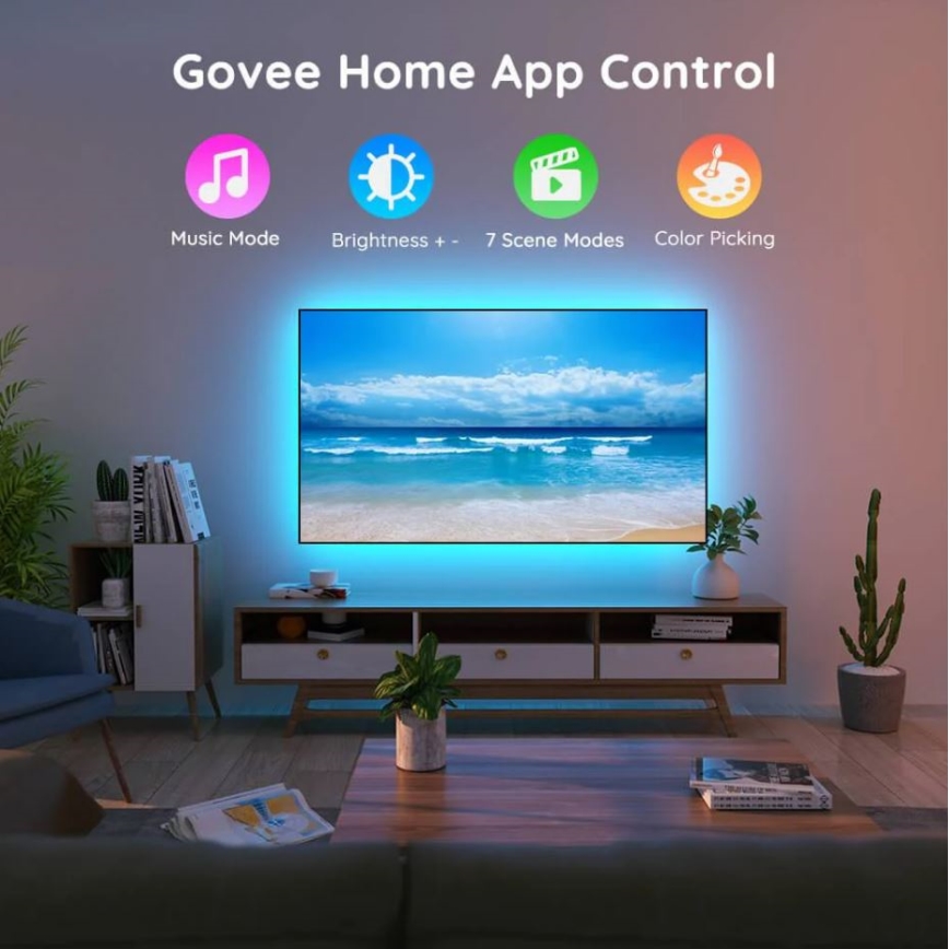 Govee - TV 46-60" SMART LED osvetlitev RGB + Daljinski upravljalnik