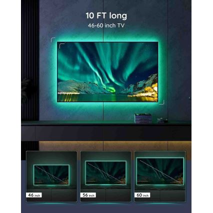 Govee - TV 46-60 SMART LED osvetlitev RGB