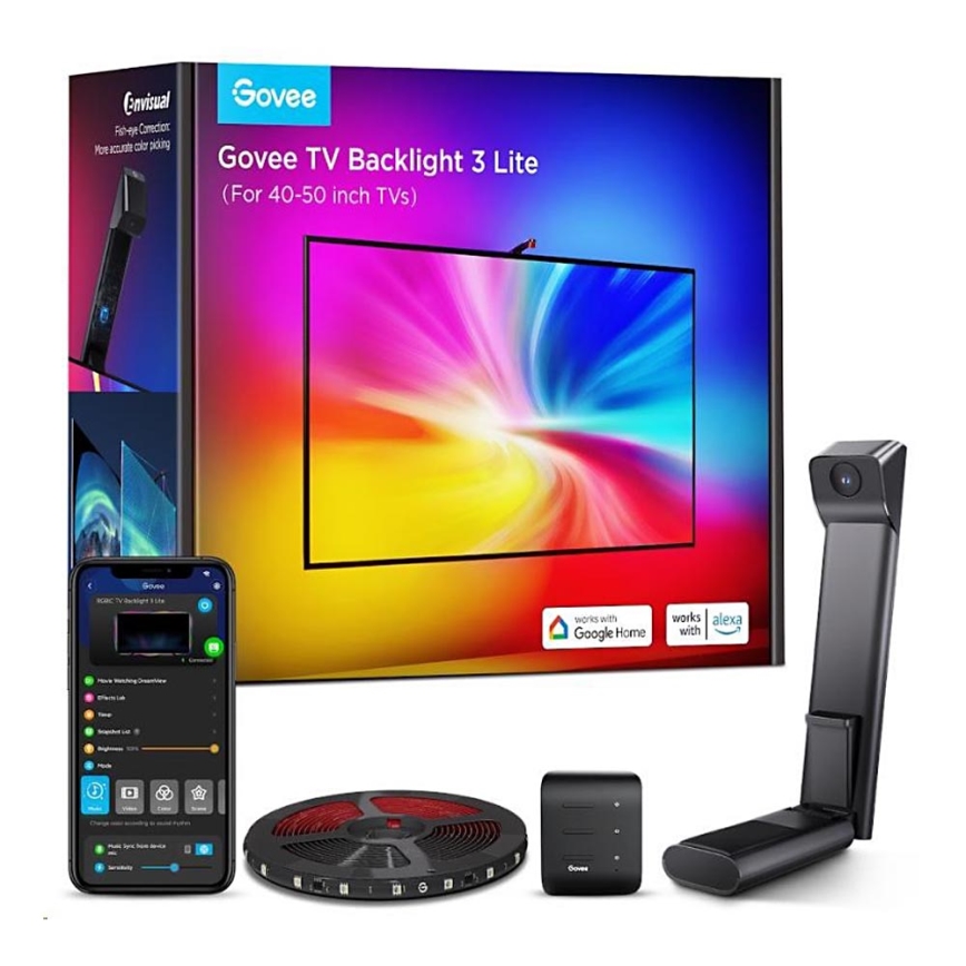 Govee - TV Backlight 3 Lite TV 40-50" SMART LED osvetlitev RGBICW Wi-Fi IP67 +RC