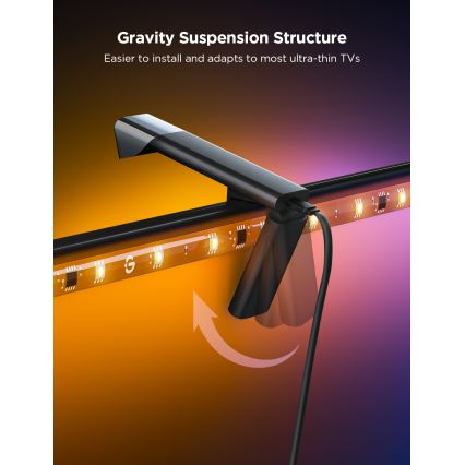 Govee - TV Backlight 3 Lite TV 55-65 SMART LED osvetlitev RGBICW Wi-Fi IP67 + Daljinski upravljalnik