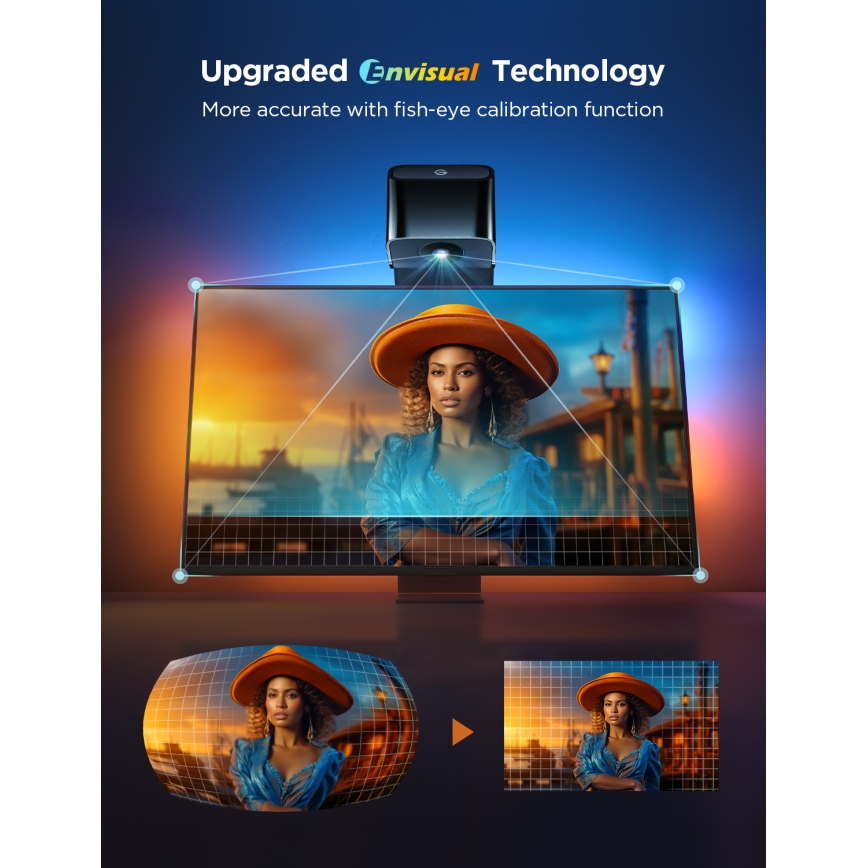 Govee - TV Backlight 3 Lite TV 75-85" SMART LED osvetlitev RGBICW Wi-Fi IP67