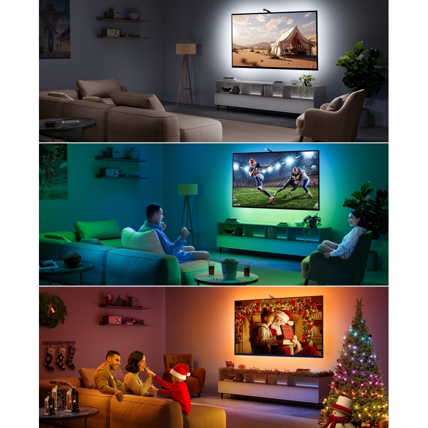 Govee - TV Backlight 3 Lite TV 75-85" SMART LED osvetlitev RGBICW Wi-Fi IP67