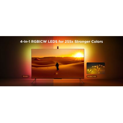 Govee - TV Backlight 3 Lite TV 75-85" SMART LED osvetlitev RGBICW Wi-Fi IP67