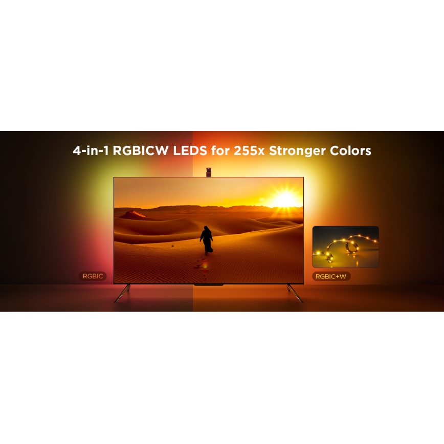 Govee - TV Backlight 3 Lite TV 75-85" SMART LED osvetlitev RGBICW Wi-Fi IP67