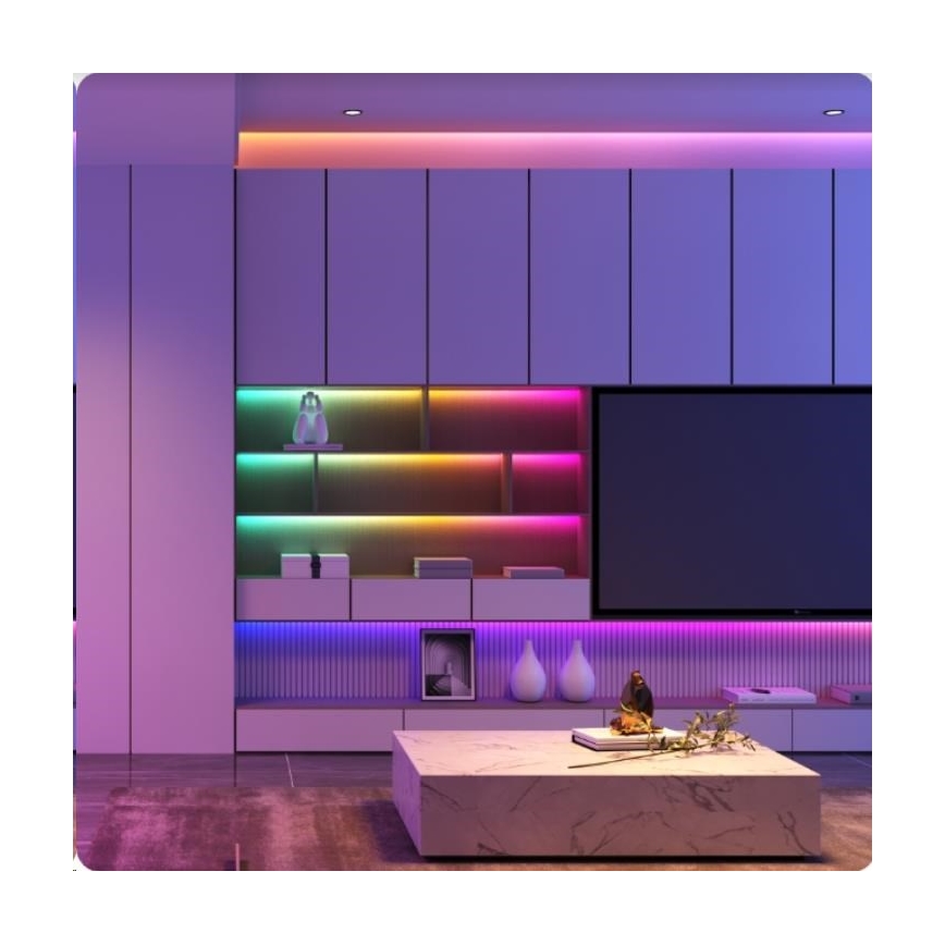 Govee - Wi-Fi RGBIC PRO Smart LED trak 10m