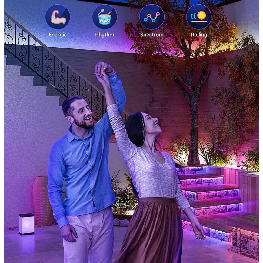 Govee - Zunanji Pro SMART RGBICWW zunanji LED trak 10m 2700-6500K Wi-Fi IP65