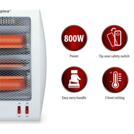 Grelnik 400/800W/230V