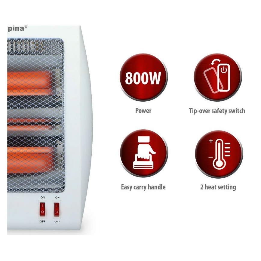 Grelnik 400/800W/230V