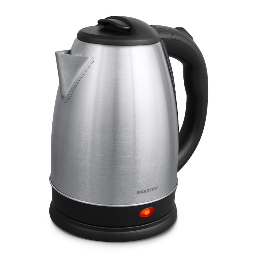 Grelnik vode 1,8 l 1500W/230V mat krom/črna