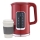 Grelnik vode z LCD zaslonom 1,7 l 2200W/230V rdeča + potovalna skodelica 450 ml