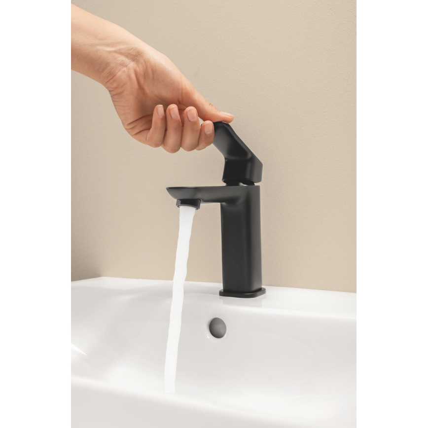 GROHE 1018322430 - Pipa za umivalnik DICE M črna