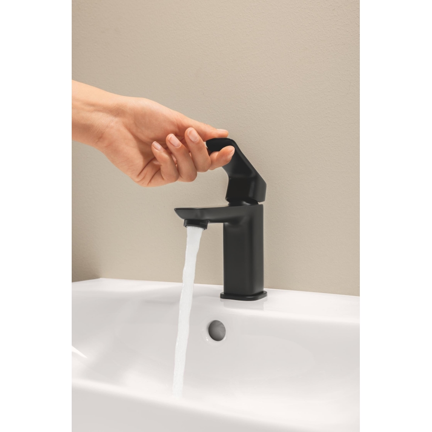 GROHE 1018562430 - Pipa za umivalnik DICE S črna