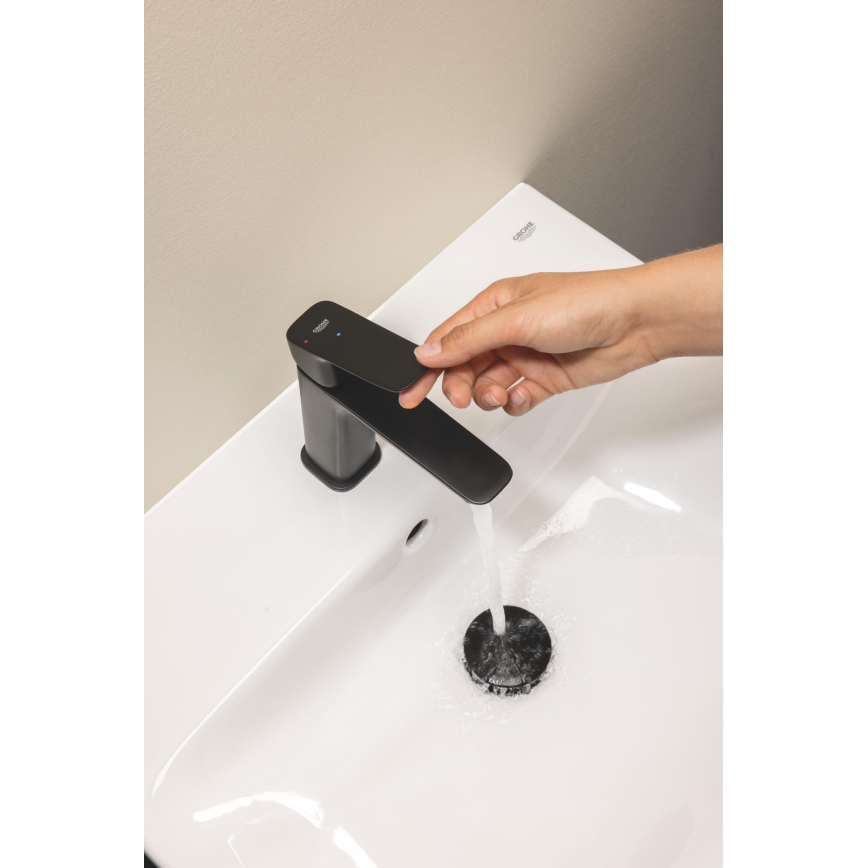 GROHE 1018612430 - Pipa za umivalnik DICE S črna