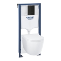GROHE 103847SH00 - Komplet 5 v 1 SOLIDO 1,13 m v trpežni beli barvi