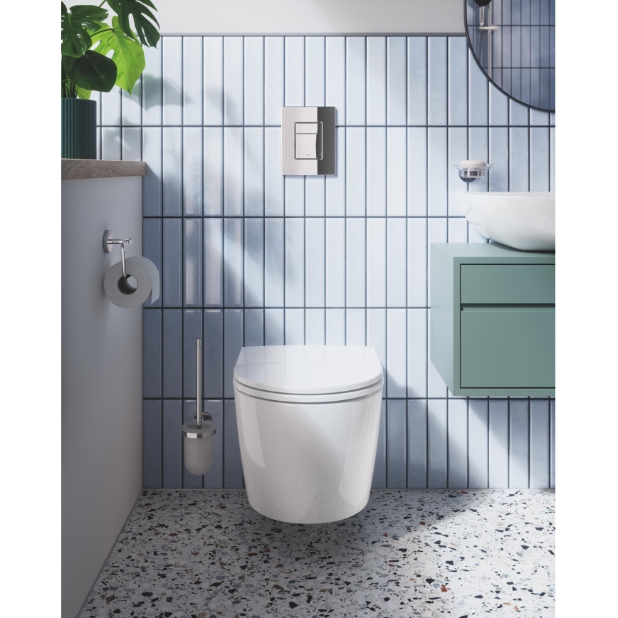 GROHE 103848SH00 - Viseča WC školjka START ROUND CERAMIC 368 × 543 mm trpežno bela