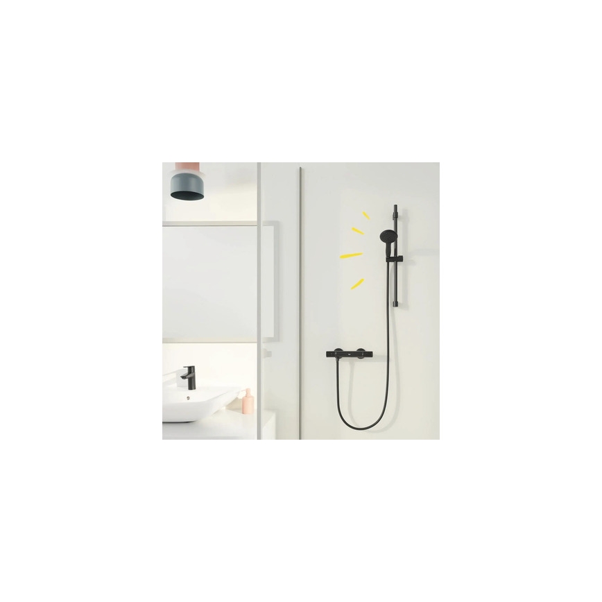 GROHE 1053152431 - Ročna prha VITALIO START 110 600 mm črna