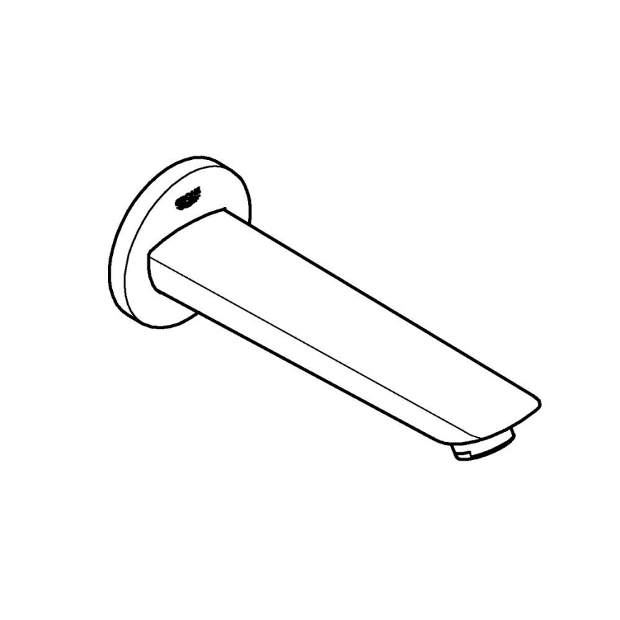 GROHE 13255001 - Odtokna garnitura BAUCOSMOPOLITAN 171 mm, sijajni krom