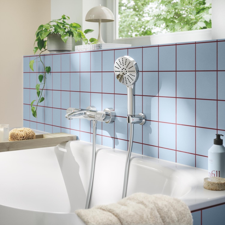 GROHE 1348630000 - Ročni tuš VITALIO JOY+ 120 mm sijajni krom