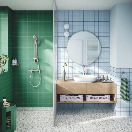 GROHE 134863DC00 - Ročna prha VITALIO JOY+ 120 mm mat krom