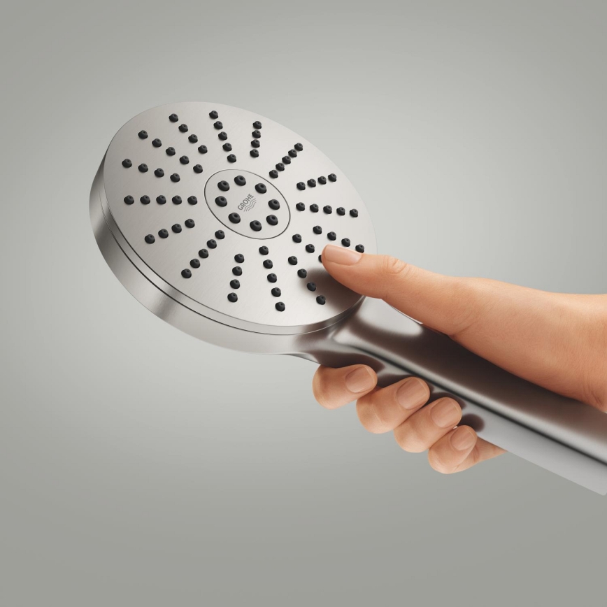 GROHE 134863DC00 - Ročna prha VITALIO JOY+ 120 mm mat krom