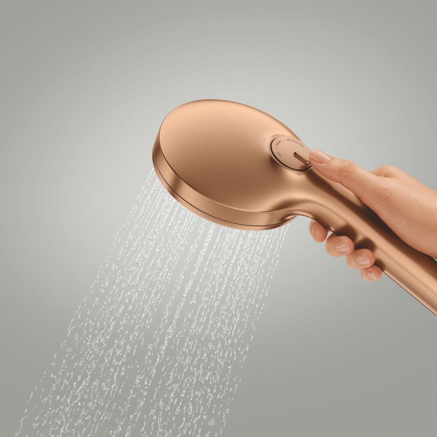 GROHE 134863DL00 - Ročna prha VITALIO JOY+ 120 mm, brušena bakrena