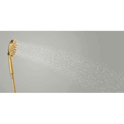 GROHE 134863GN00 - Ročni tuš VITALIO JOY+ 120 mm, krtačano zlato