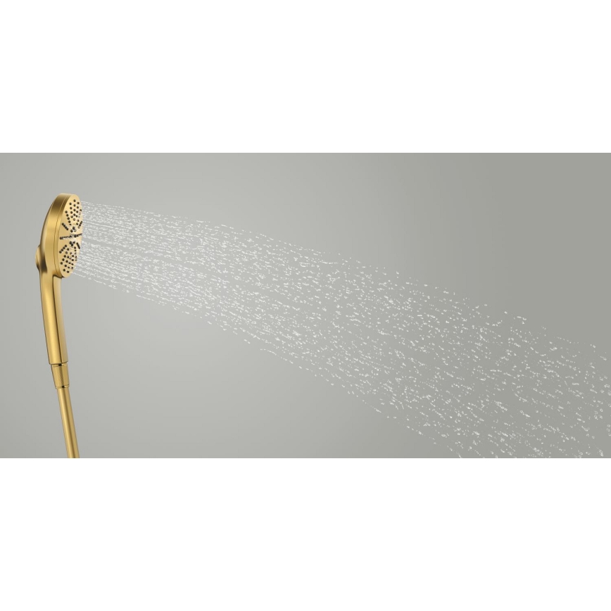 GROHE 134863GN00 - Ročni tuš VITALIO JOY+ 120 mm, krtačano zlato
