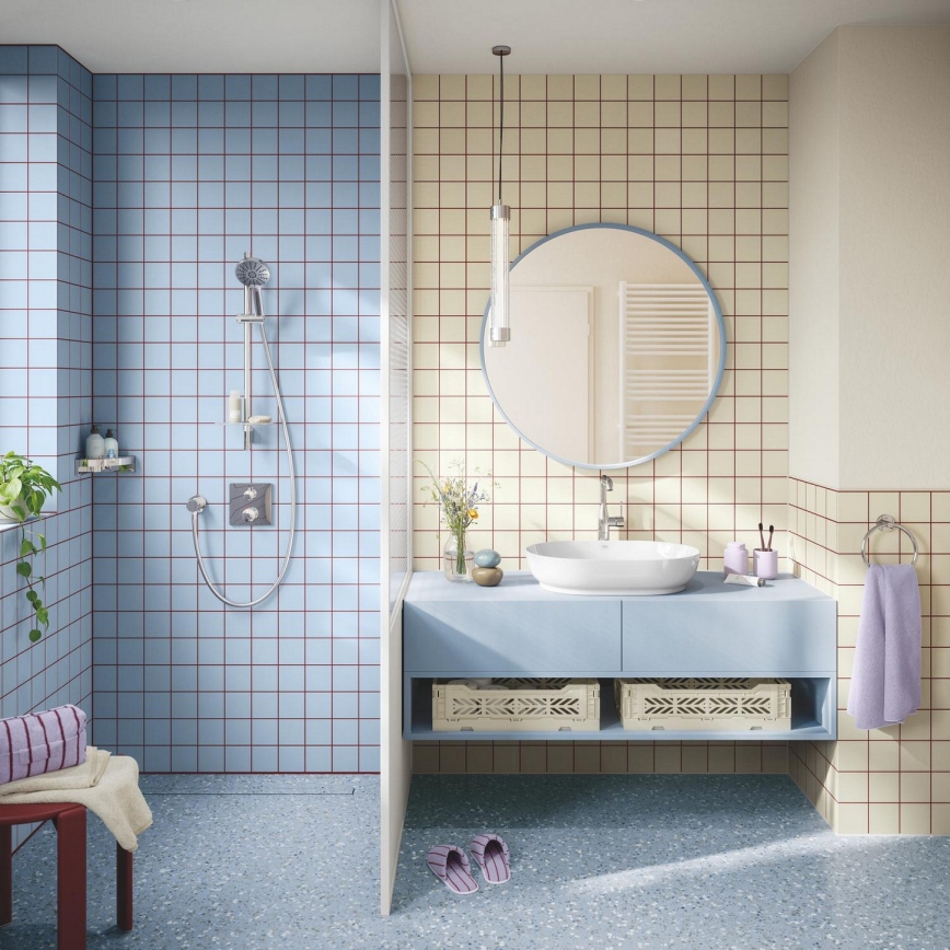 GROHE 1348640000 - Ročni tuš VITALIO JOY+ 120 mm sijajni krom