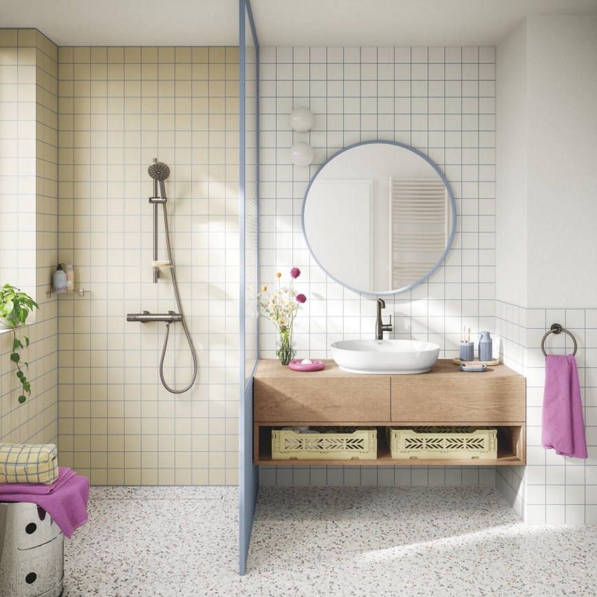 GROHE 134864AL00 - Ročna prha VITALIO JOY+ 120 mm, grafitna