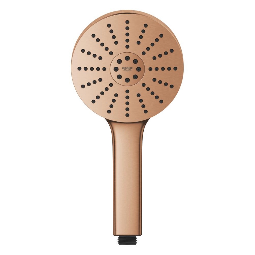 GROHE 134864DL00 - Brušen bakren ročni tuš VITALIO JOY+ 120 mm