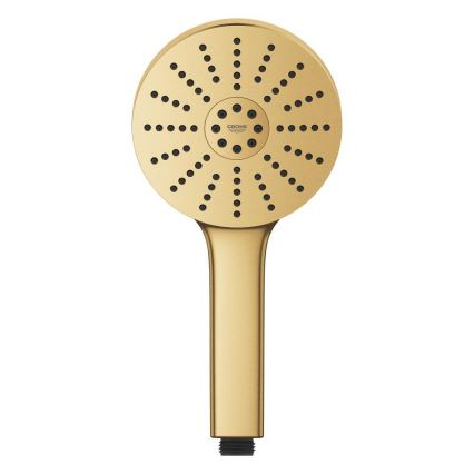 GROHE 134864GN00 - Ročni tuš VITALIO JOY+ 120 mm, brušeno zlato