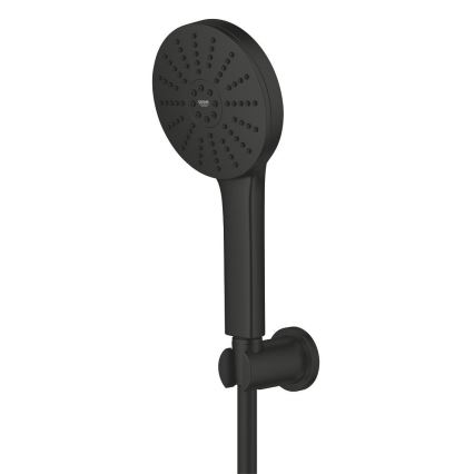 GROHE 1348652430 - Pršna garnitura VITALIO JOY+ 120 mm črna