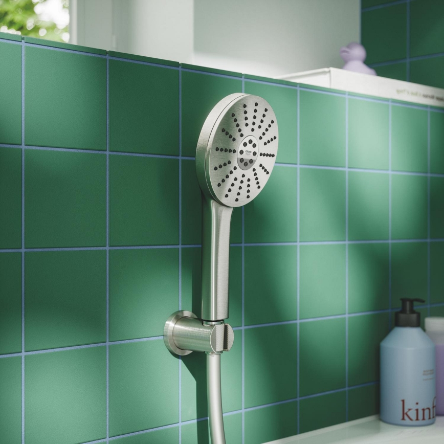 GROHE 134865DC00 - Pršna garnitura VITALIO JOY+ 120 mm matni krom