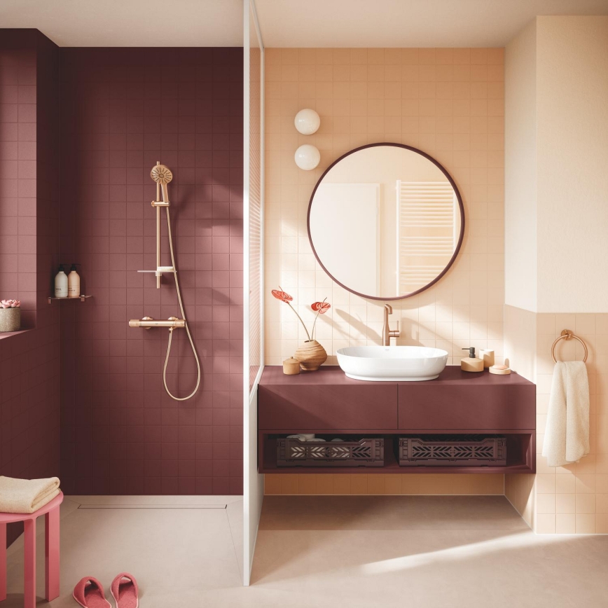 GROHE 134866DL00 - Tušni set VITALIO JOY+ 120 mm, meden