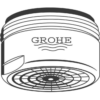 GROHE 13929000 - Perlator M 24 × 1 sijajni krom