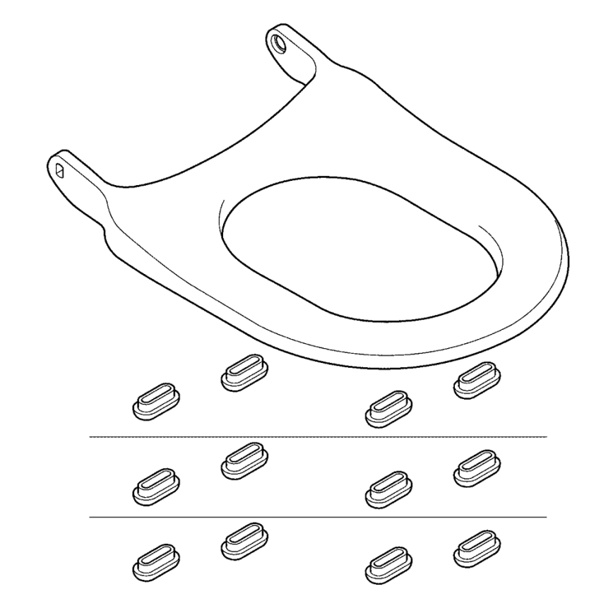 GROHE 14924SH0 - WC sedež SENSIA ARENA duro-bela