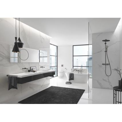 GROHE 19408AL1 - Mešalnik za umivalnik ESSENCE 183 mm grafit
