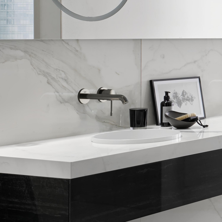 GROHE 19408AL1 - Umivalniška baterija ESSENCE, 183 mm, grafitna