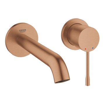 GROHE 19408DL1 - Pipa za umivalnik z dvema montažnima odprtinama ESSENCE 183 mm, bronasta