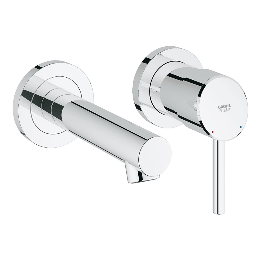 GROHE 19575001 - Mešalnik za umivalnik z dvema odprtinama CONCETTO 147 mm, sijajni krom
