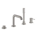 GROHE 19578DC1 - Kopalniška štiri-odprtinska kombinacija ESSENCE, nerjavno jeklo