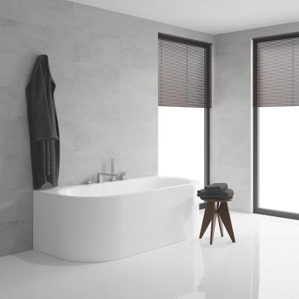 GROHE 19897001 - Štiri-odprtinska kadna armatura EUROCUBE, sijajni krom