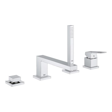 GROHE 19897001 - Štiri-odprtna baterija za kad EUROCUBE, sijajni krom