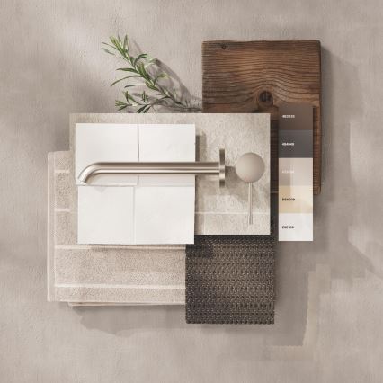 GROHE 19967DC1 - Umivalniška baterija ESSENCE 230 mm, z dvema izvrtinama, nerjaveče jeklo