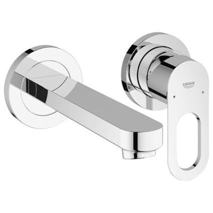GROHE 20289000 - Umivalni mešalnik BAULOOP za montažo z dvema odprtinama, 110 mm, sijajni krom
