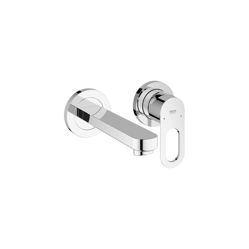 GROHE 20289000 - Umivalni mešalnik BAULOOP za montažo z dvema odprtinama, 110 mm, sijajni krom
