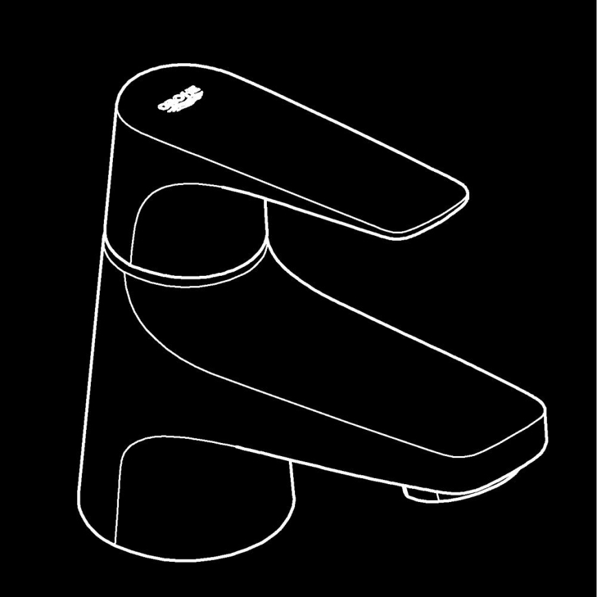 GROHE 20577000 - Stojni ventil START FLOW DN 15 sijajni krom