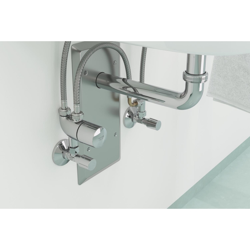 GROHE 22039000 - Kotni ventil UNIVERSAL DN 15, krom visokega sijaja
